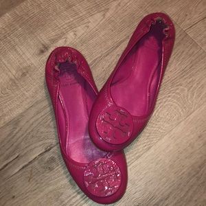 Hot Pink Tory Burch Flats